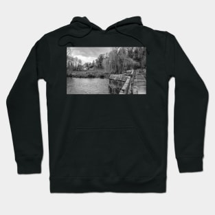 Stone bridge over the River Wye, Bakewell Hoodie